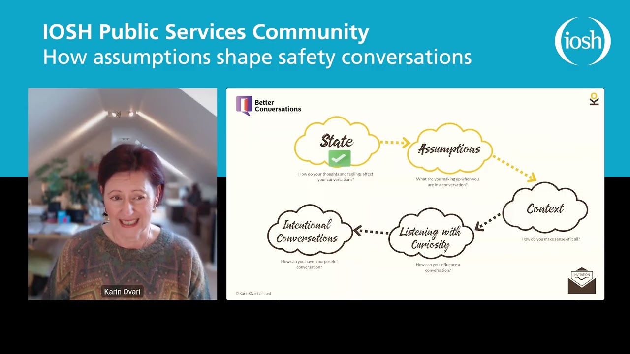How assumptions shape safety conversations