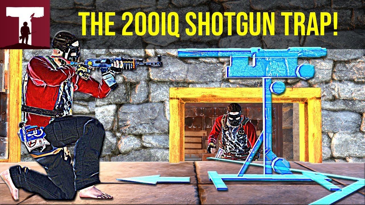THE SHOTGUN TRAP PLAY THAT MADE ME RICH! (Rust Solo)