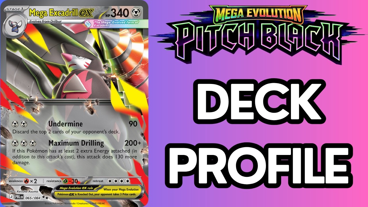 Mega Excadrill ex Deck Profile + Lists!
