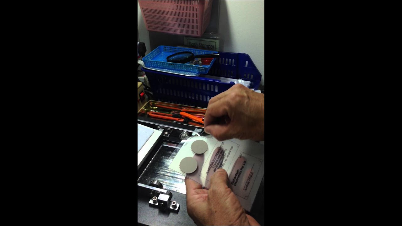 Flash Stamp Making