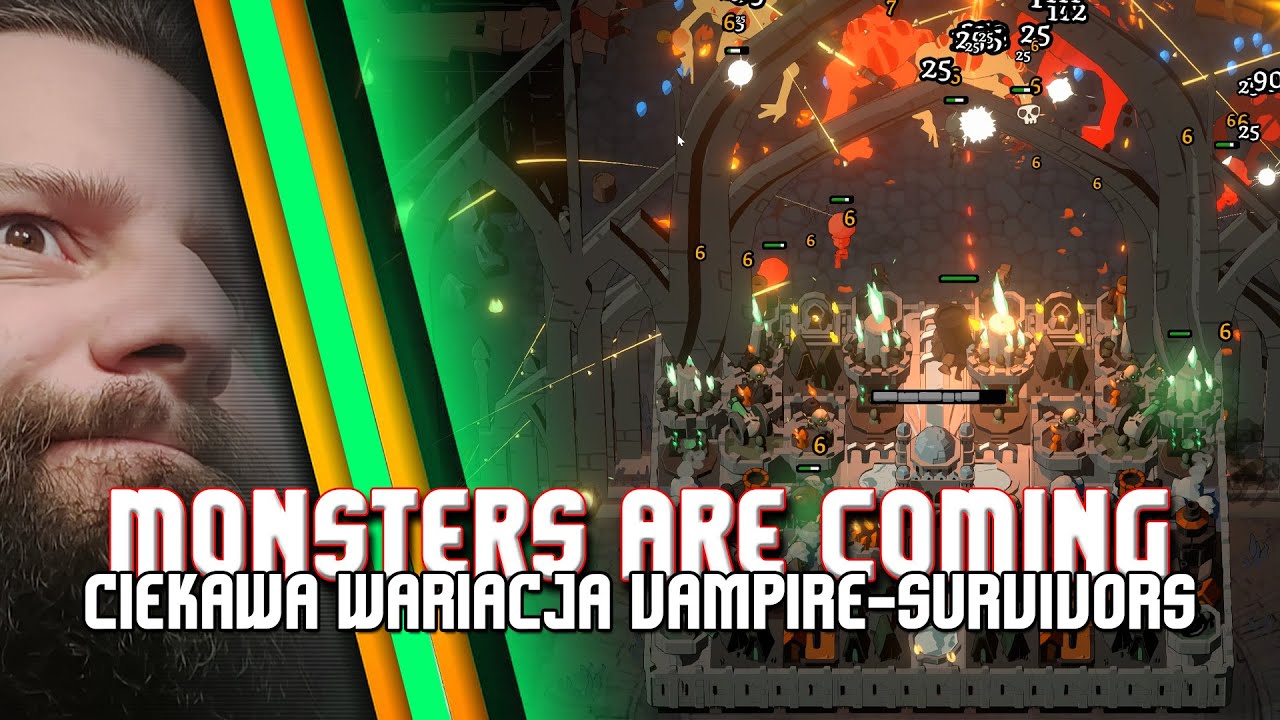 Monsters are Coming Road & Road / Ciekawa wariacja stylu Vampire Survivors