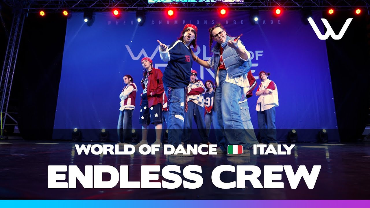 Endless Crew | FRONT ROW | K-Pop Crew Division | World of Dance Rome 2025 | #WODRM25