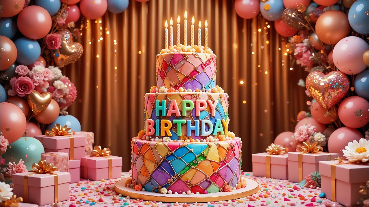 Happy Birthday song 🎵 Happy Birthday to you song for All 🎊