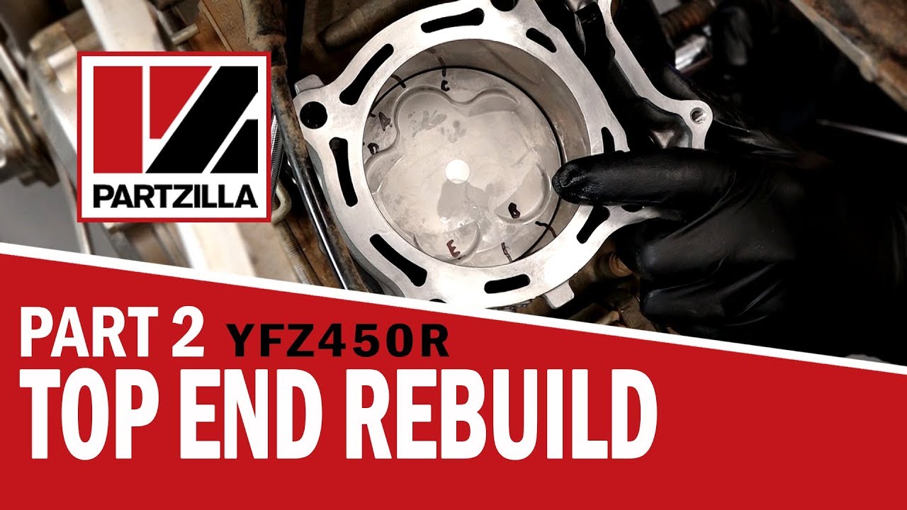 Yamaha YFZ450R Top End Rebuild Part 2: Rebuild | Partzilla.com