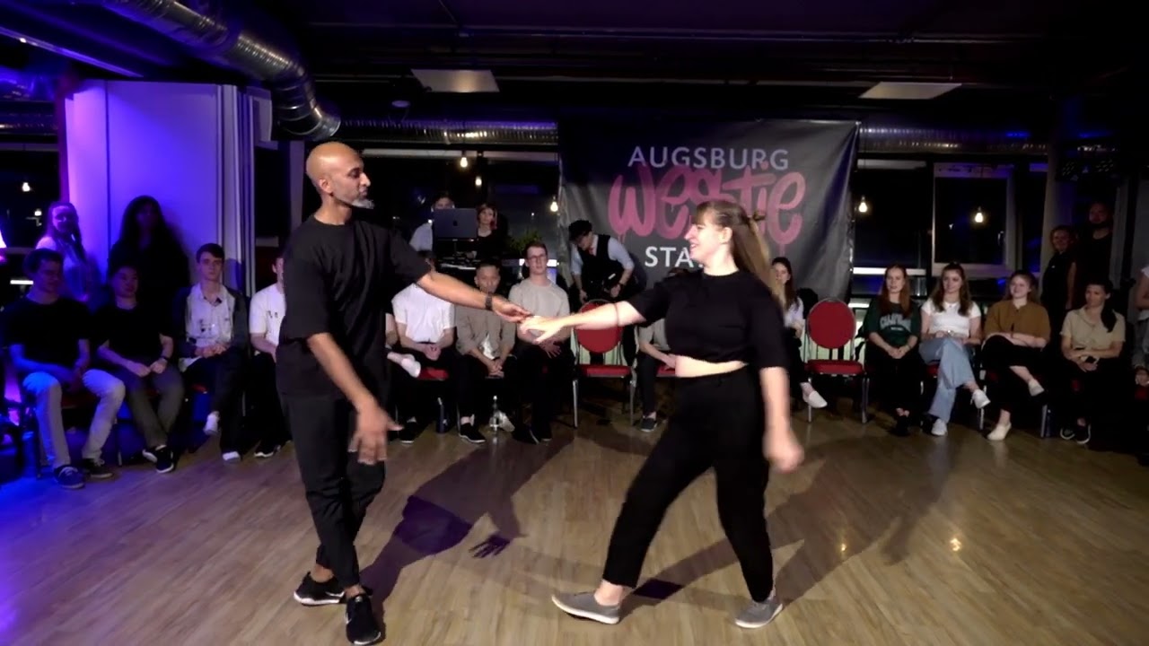 West Coast Swing Advanced Finale by Cliff Pereira & Nina Winkler at AWS 2024