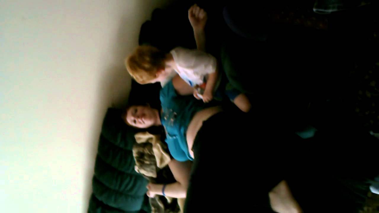 Reconnecting with moms belly button.