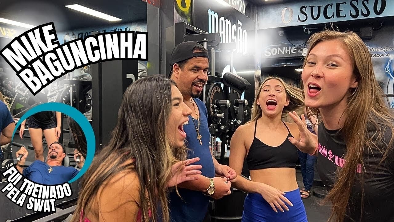 MIKE BAGUNCINHA FICOU SEM JEITO COM AS MENINAS DA MANSAO
