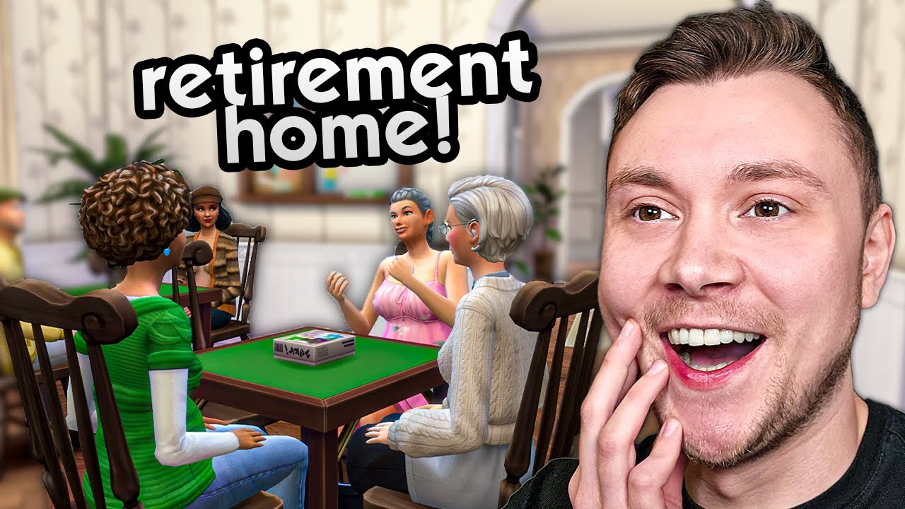 Можно ли построить дом престарелых в Sims 4 For Rent?