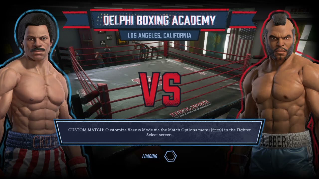 Big Rumble Boxing Creed Champions Apollo Creed vs Clubber Lang