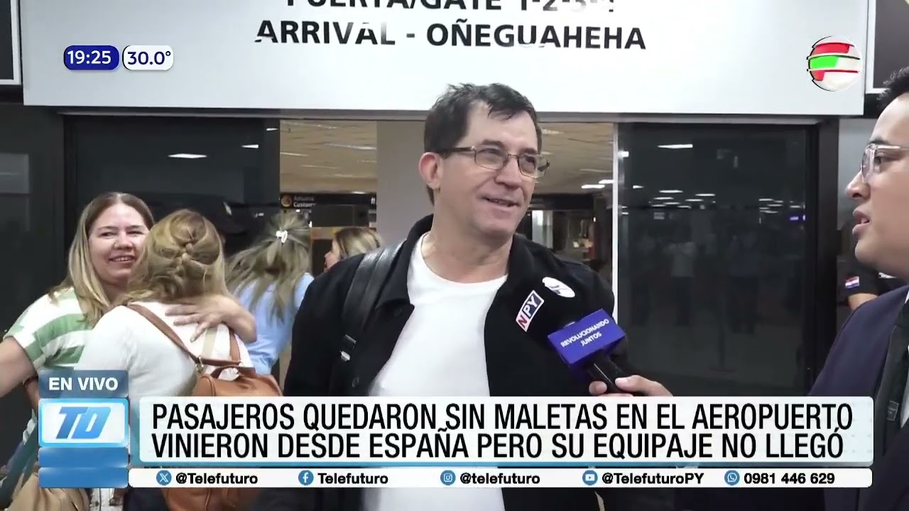 Pasajeros quedaron sin maletas en el aeropuerto