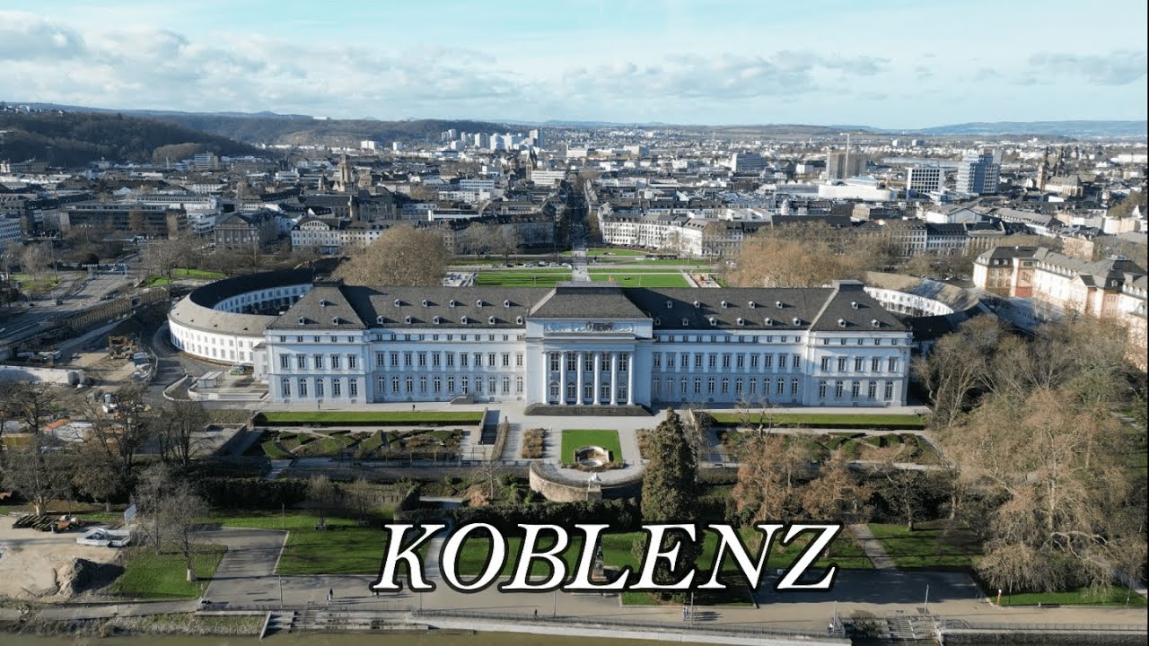Koblenz, Germany | 4K - Drone Footage | Bird's Eye View | DJI Mini 3 Pro
