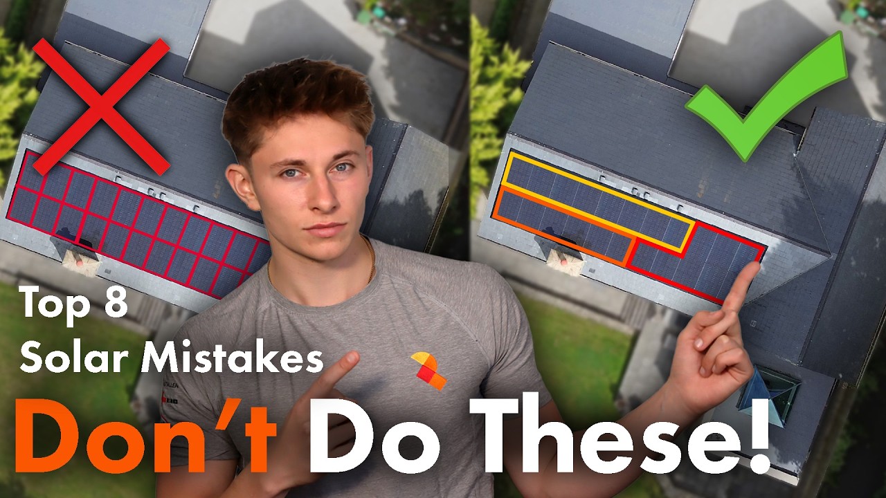 8 WORST Mistakes To Make Installing Solar - Don't Waste Money