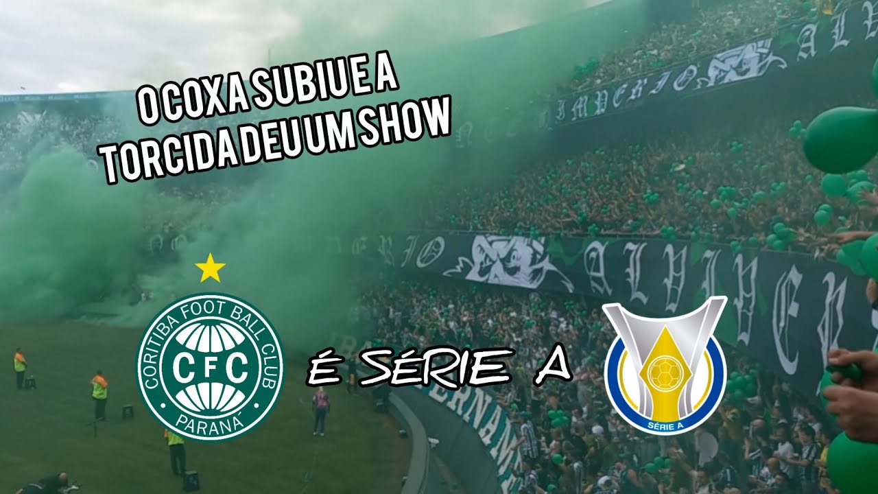 O CORITIBA SUBIU!!! RUA DE FOGO E ATMOSFERA DO COUTO NO JOGO DO ACESSO | CORITIBA 0 X 0 ATHLETIC