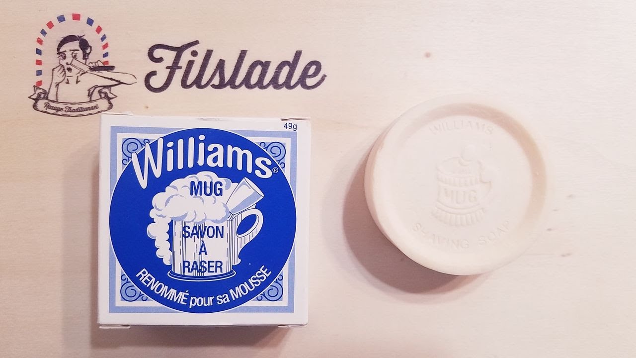 💈 TEST: Savon à raser Williams Mug 💈 FILSLADE - Rasage Traditionnel