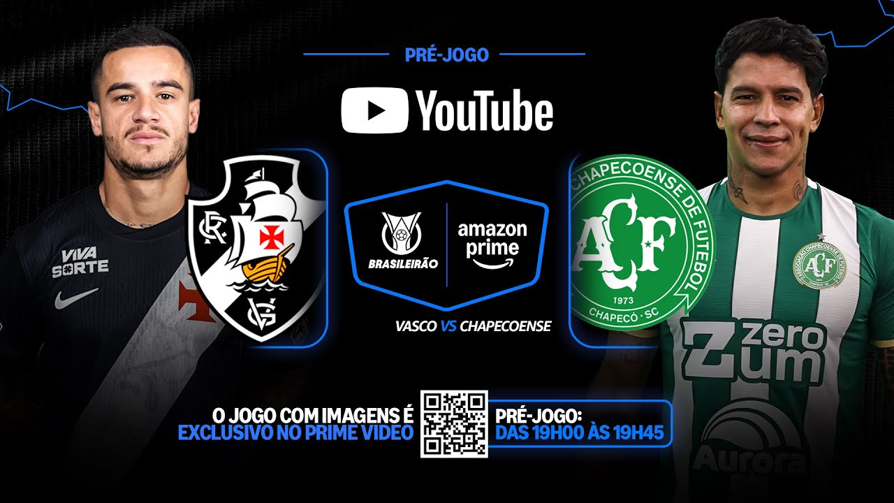 VASCO DA GAMA X CHAPECOENSE AO VIVO E COM IMAGENS DIRETO DE SÃO JANUÁRIO; PRÉ-JOGO DO BRASILEIRÃO