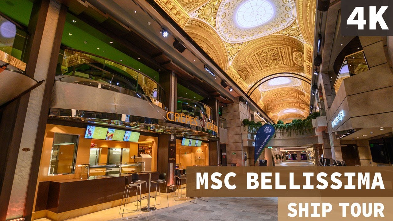 MSC Bellissima Ship Tour (4K - Ultra HD) #Ad #BeautyAtSea