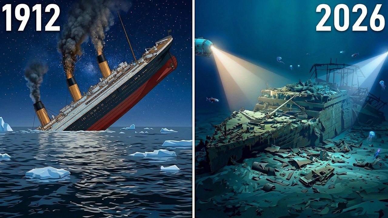 TITANIC 1912 vs 2026 | The Final Transformation