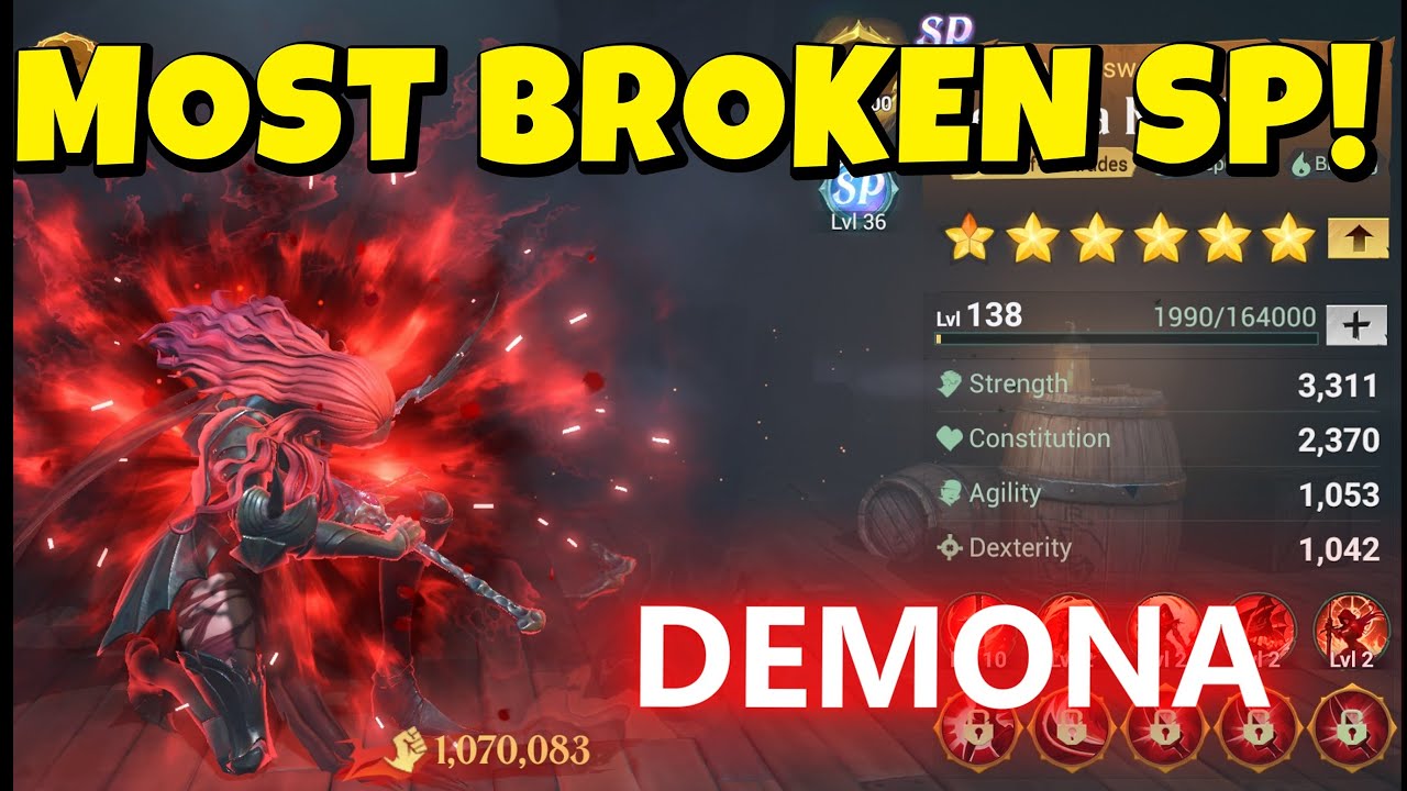 Sea of conquest:  The most broken hero yet ?
