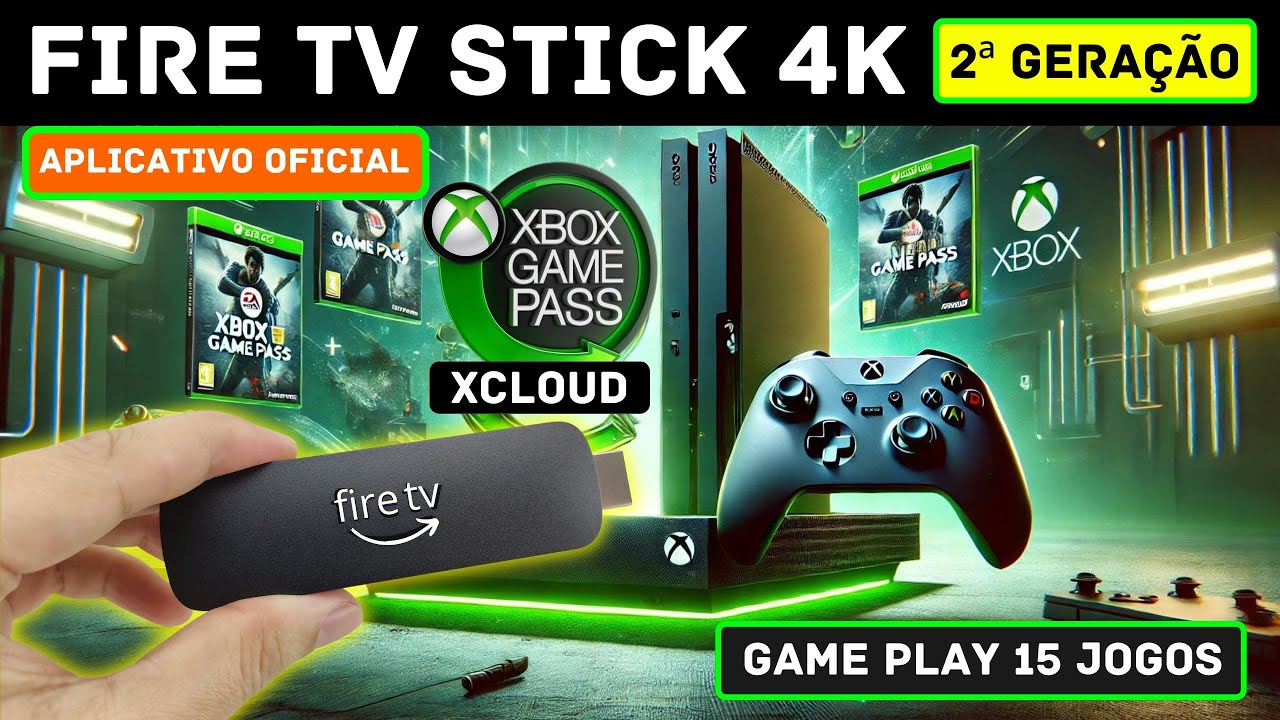 Performance do Game Pass XCLOUD no Fire TV Stick 4k Segunda Geração - Game Play Ficou Incrivel!!