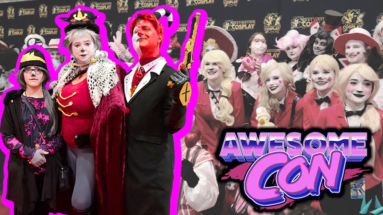Awesome Con 2024 BLEW OUR MINDS! | Featuring Hazbin Hotel & Helluva Boss cosplay (March 2024)