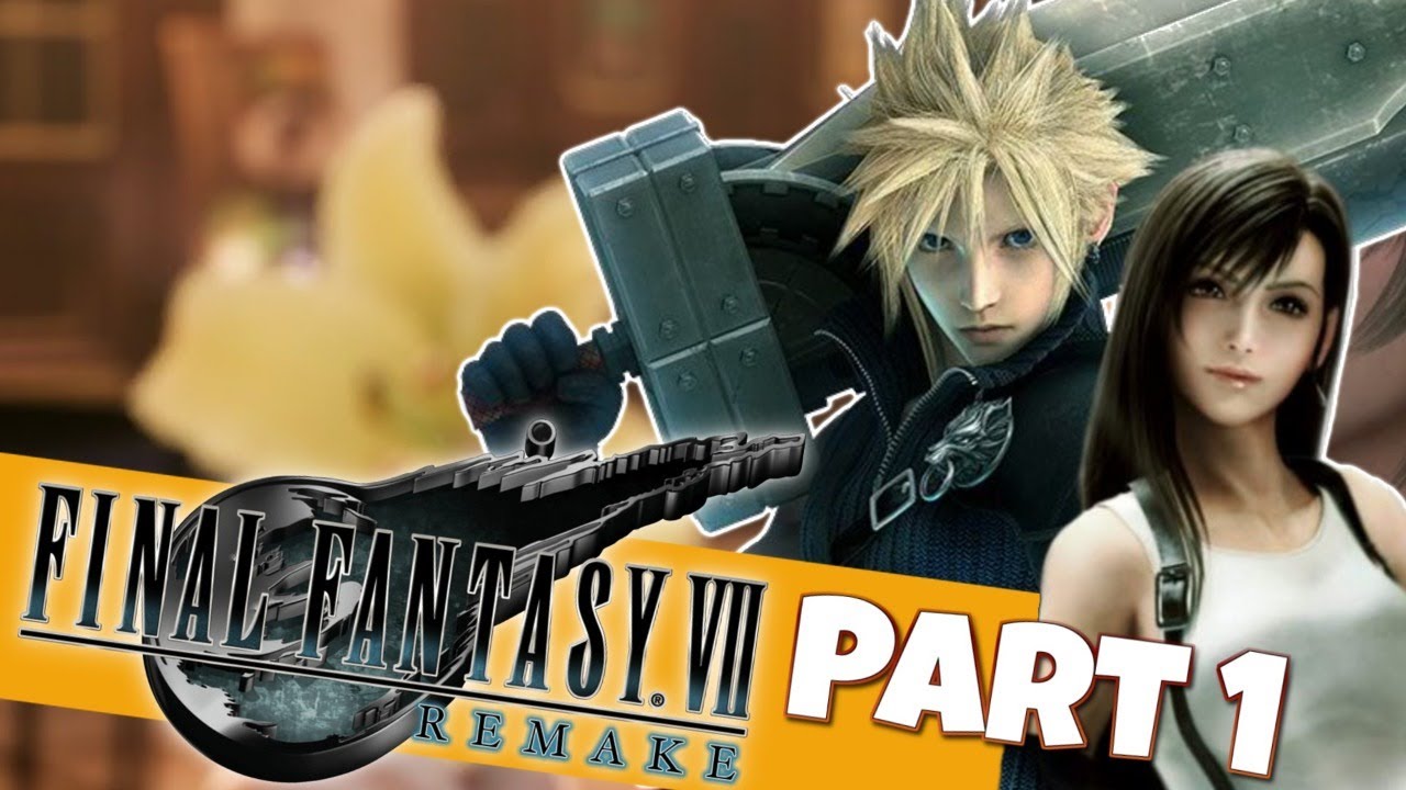 It Begins, Final Fantasy 7 Remake, Chapter 1, Part 1 #Livestream