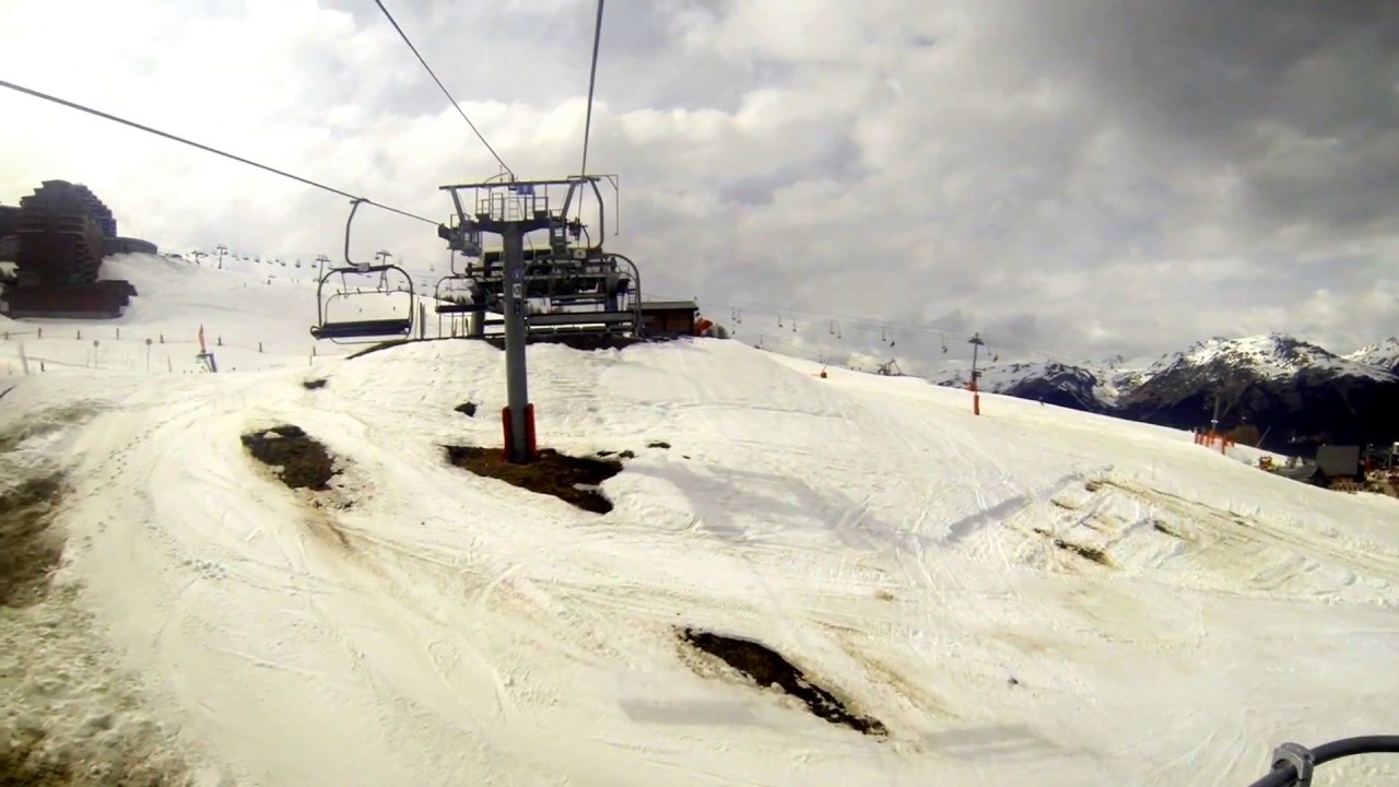 La Plagne, Plagne Aime 2000, Plagne 1800, Montalbert - 1800 Télésiège / TS / Chairlift