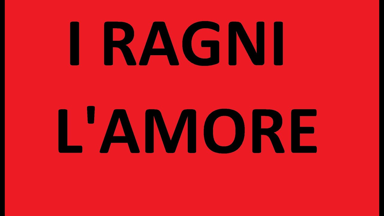 I Ragni - L'amore - Palma di Montechiaro - città del Gattopardo - Franco Napoli