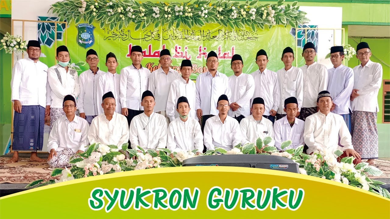 SYUKRON GURUKU MTs NU IBTIDAUL FALAH KUDUS