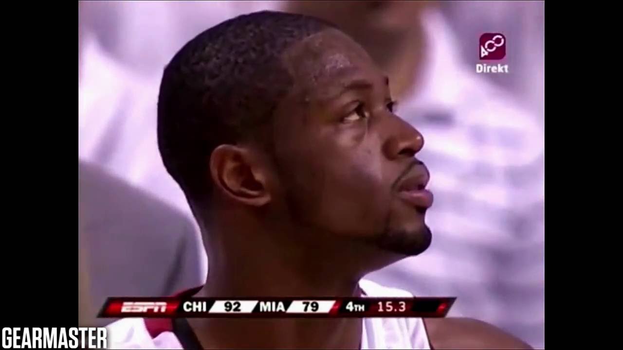 Dwyane Wade - 24 pts, 10 asts vs Bulls Full Highlights (2007 EC1R GM4) (2007.04.29)