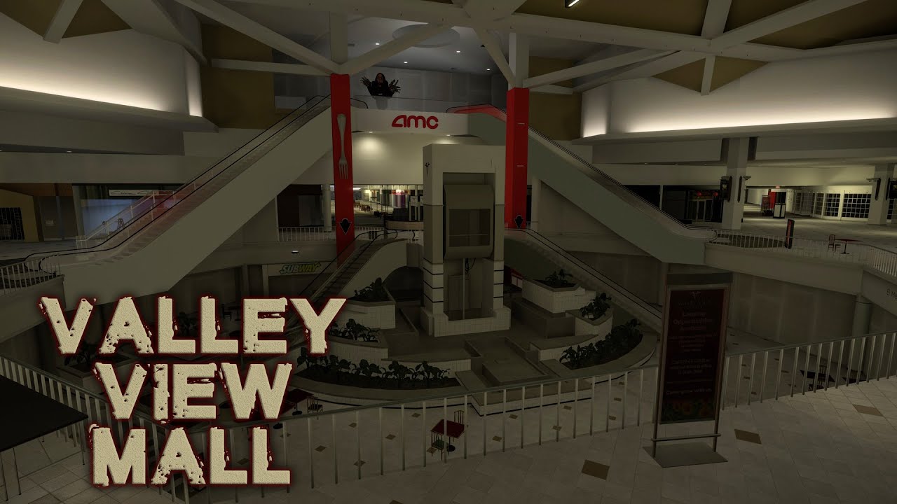 GMOD VR: Исследование торгового центра Valley View Mall (старейшего торгового центра View Mall)