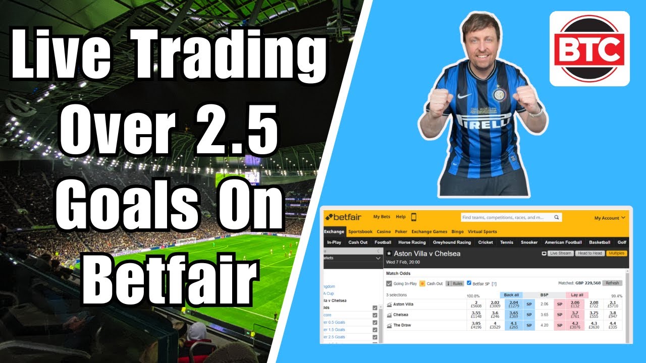 Live Betfair Trading - Over 2.5 Goals Strategy