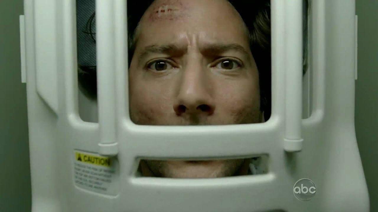 LOST: Desmond having flashes in the MRI
