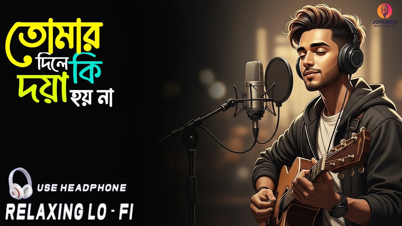 তোমার দিলে কি দয়া হয় না | Tomar Dile Ki Doya Hoy Na | Sad Lofi Bangla Song