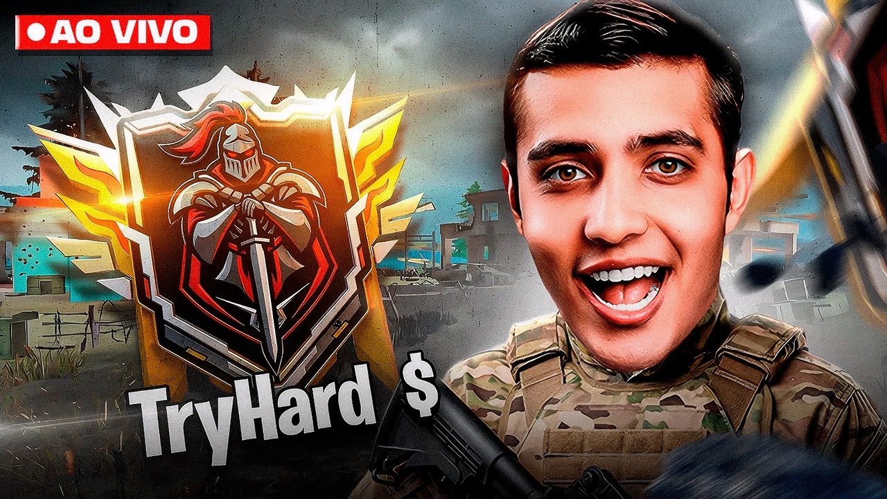 TOP 1 GUERRA DE GUILDAS PELA TRYHARD 😈 FREE FIRE AO VIVO ❤️ ITALO SILVA AO VIVO 🔥
