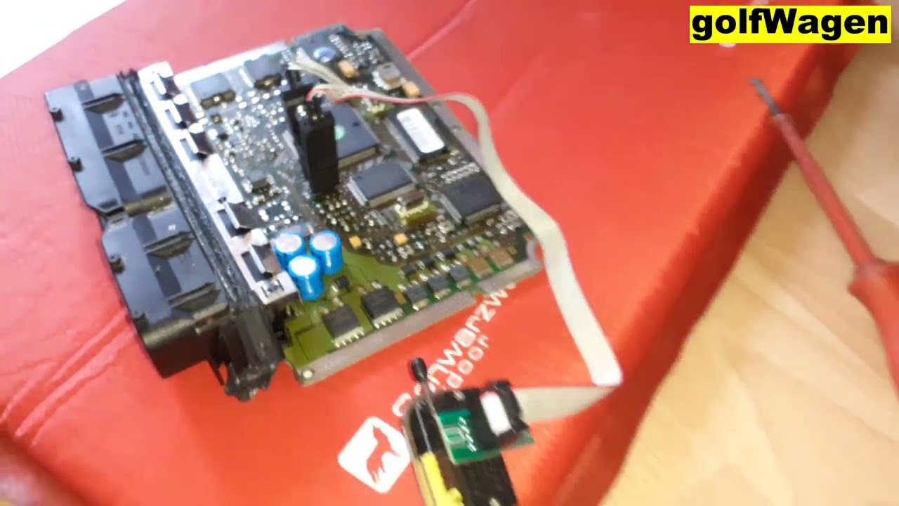 Отключение иммобилайзера VAG VW EDC15 через EEPROM 24c04