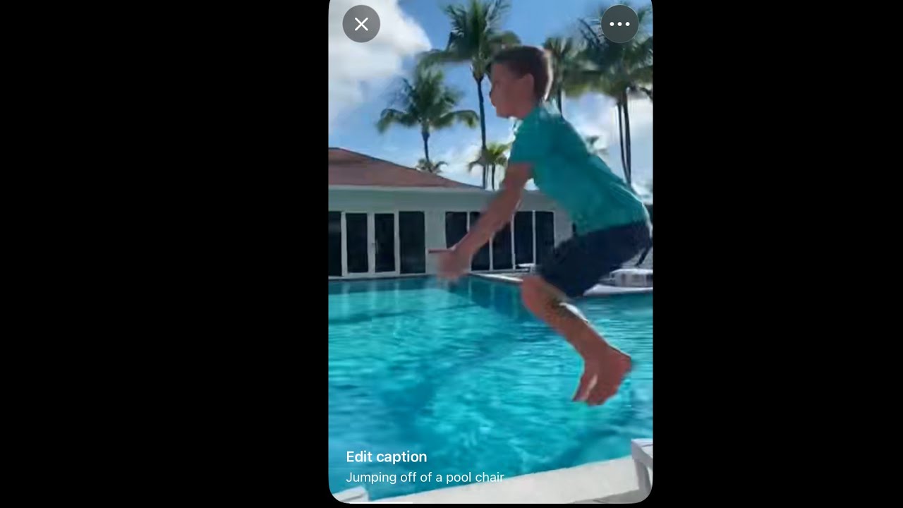 Last to leave the pool chairs