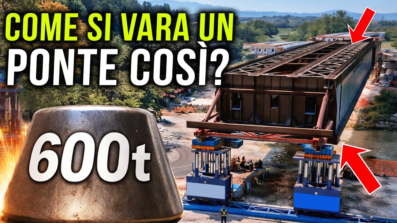 ⚠️ VARARE un PONTE da 600 TONNELLATE: l'INCREDIBILE INGEGNERIA!