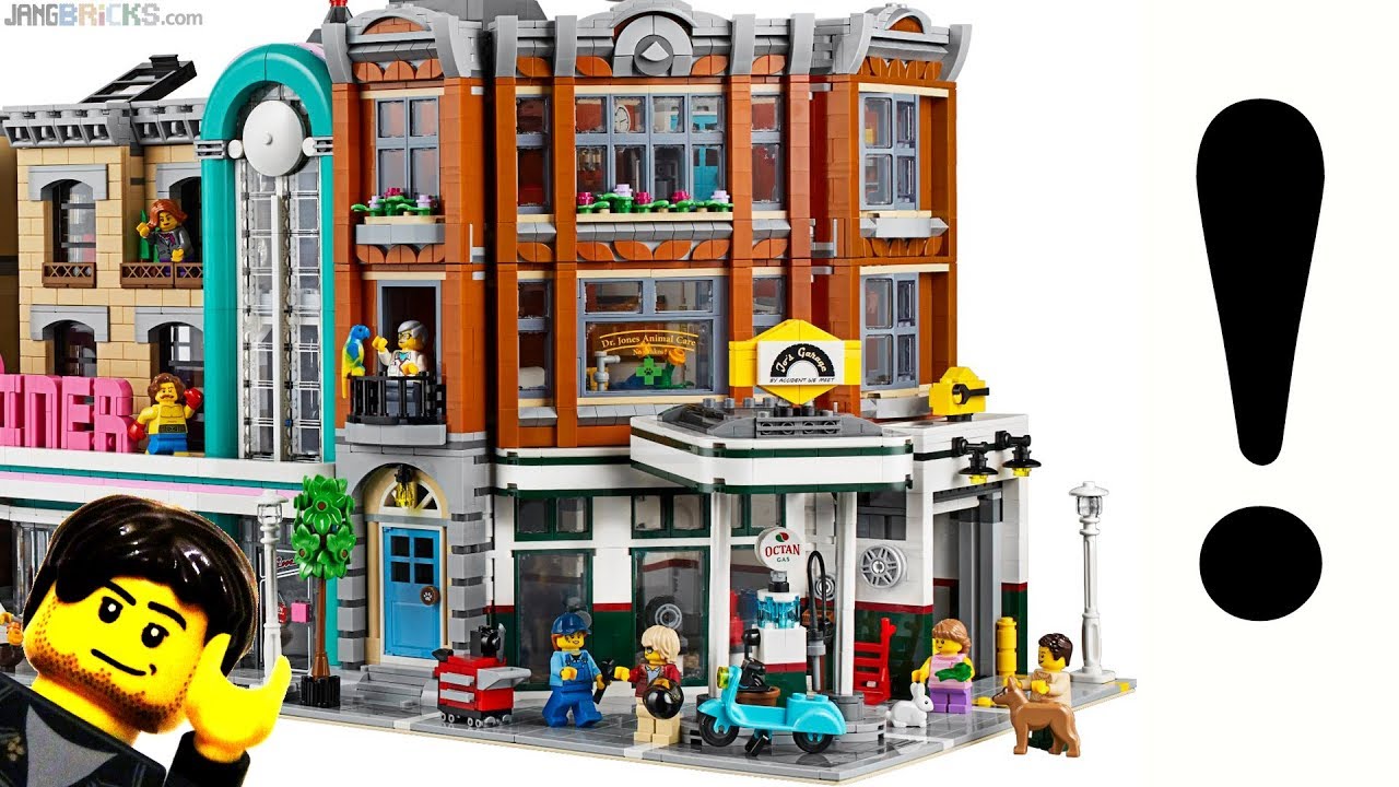 Walkthrough & thoughts: LEGO Corner Garage modular reveal!