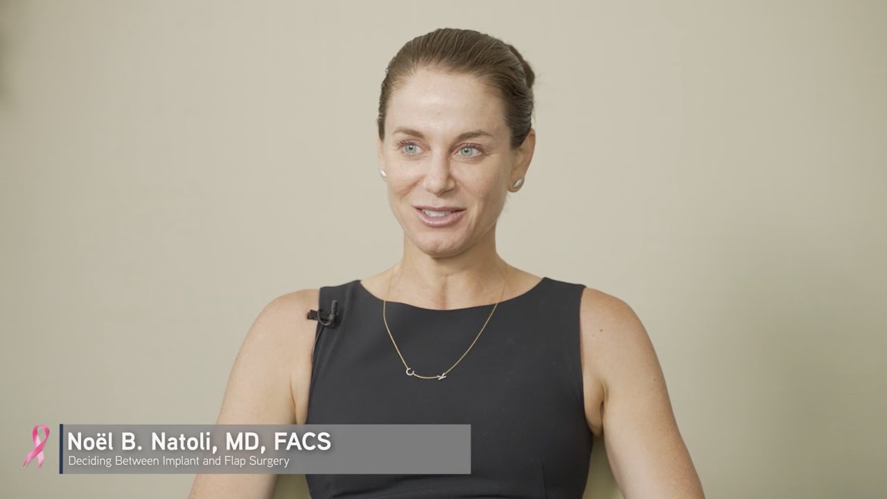 Deciding Between Implant and Flap Surgery