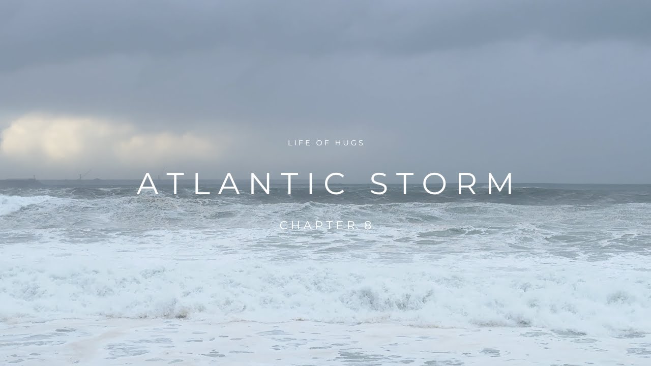 Gij&oacute;n, Asturias | Walking Spain&rsquo;s Atlantic Coast During a Winter Storm (4K) 🌊