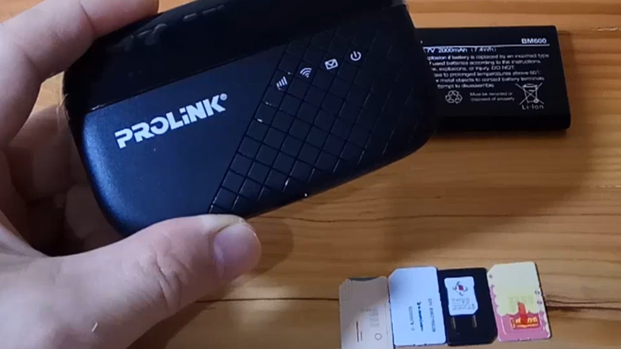 Modem Mifi Prolink PRT7011L langsung gas pool 4 sim card