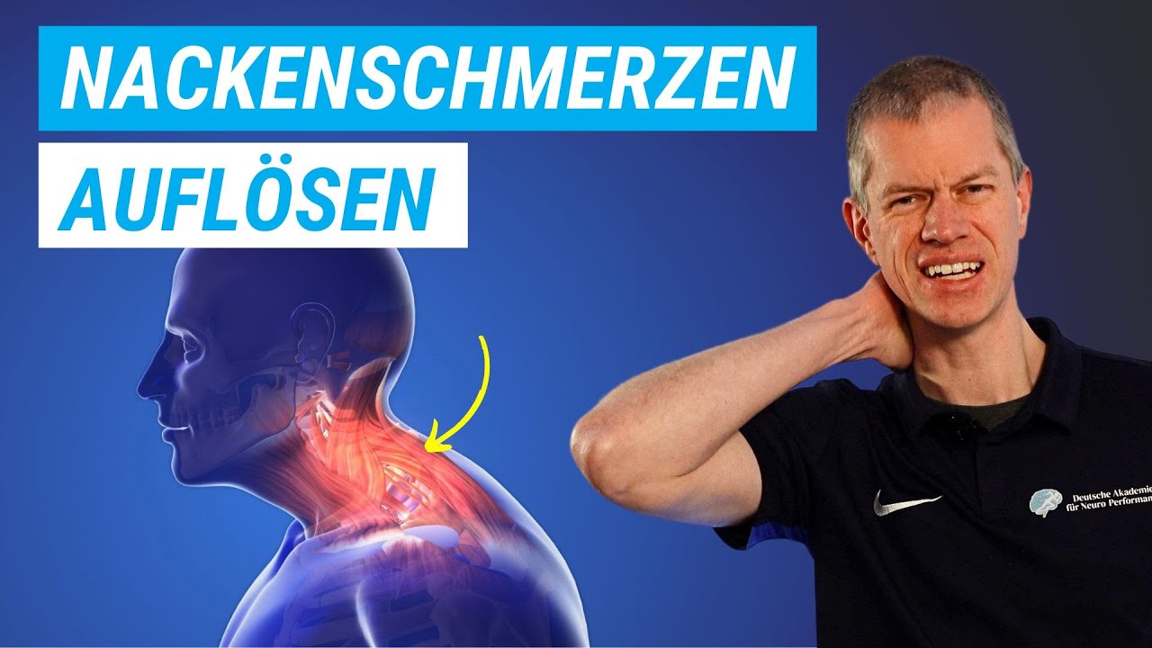 Nackenschmerzen reduzieren in 3 einfachen Schritten