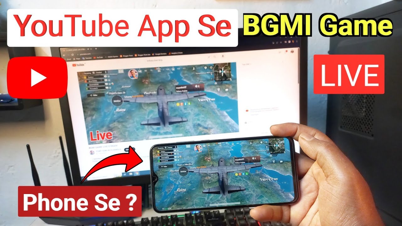 YouTube App Se BGMI Game Live Stream Kaise Kare | YouTube Per bgmi game live stream full details