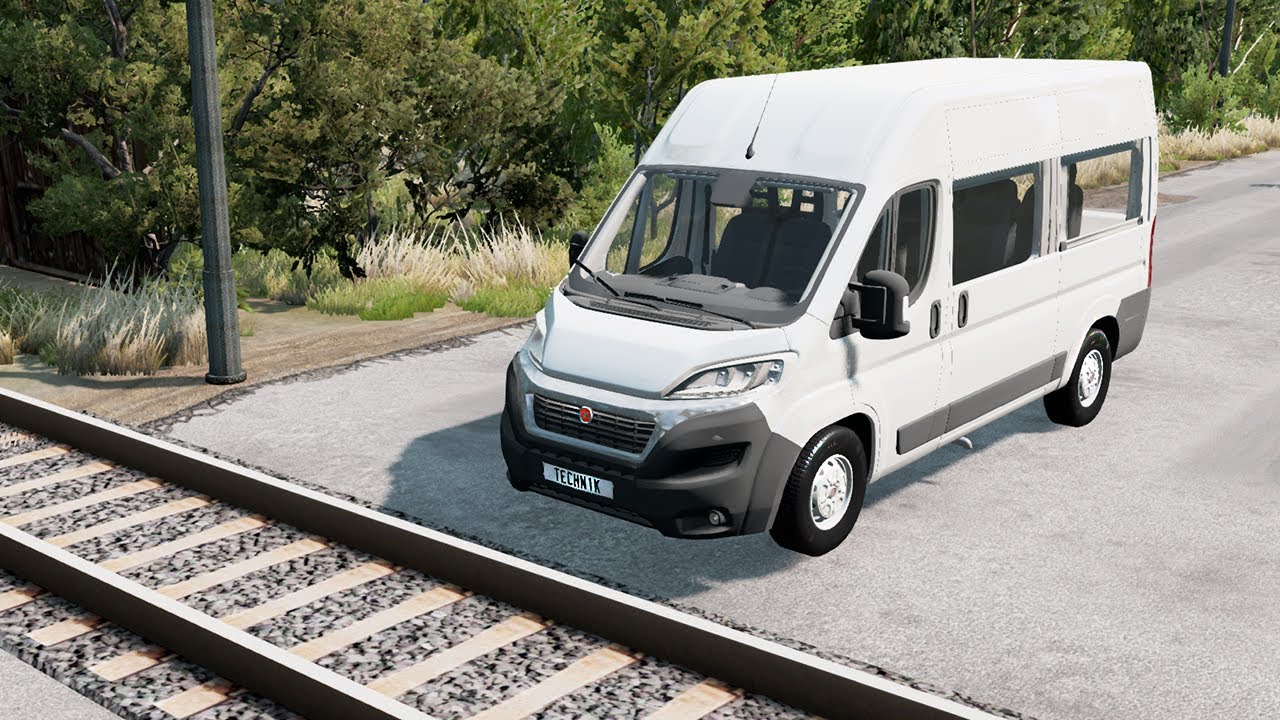 Cars vs Rails #5 | BeamNG.drive