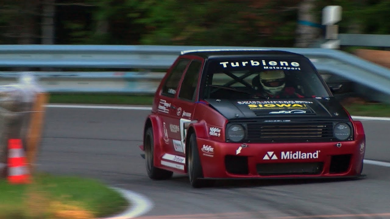 Insane VW Golf II Turbo, 630 HP, 640Nm, 4x4, 860kg! Full Onboard from Hillclimb Gurnigel 2022