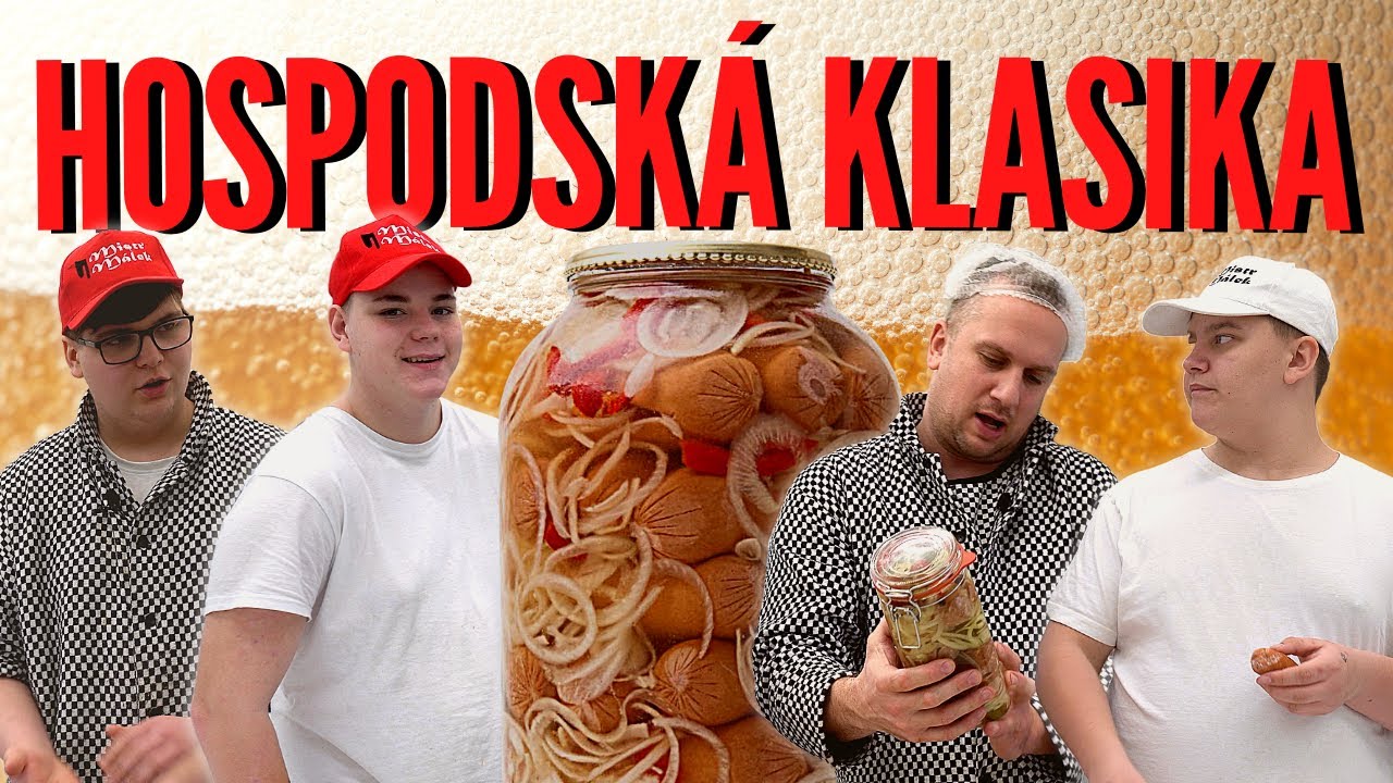 LEGENDÁRNÍ UTOPENCI! Hospodská klasika, která nikdy nezklame 🍺 Kompletní návod vč. výroby špekáčků