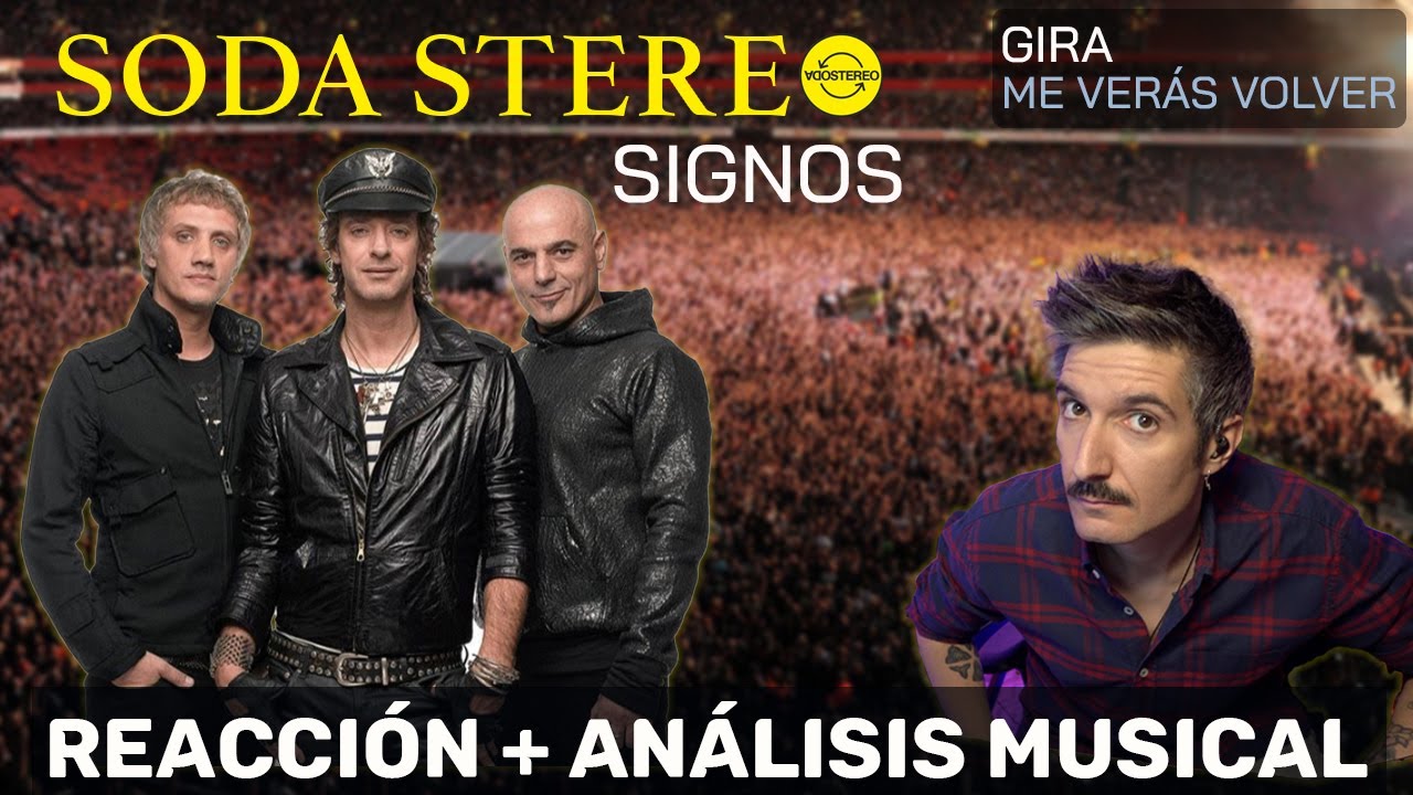 SODASTEREO 🇦🇷 Signos | Productor musical 🎧 reacciona y analiza (Gira Me Verás Volver)