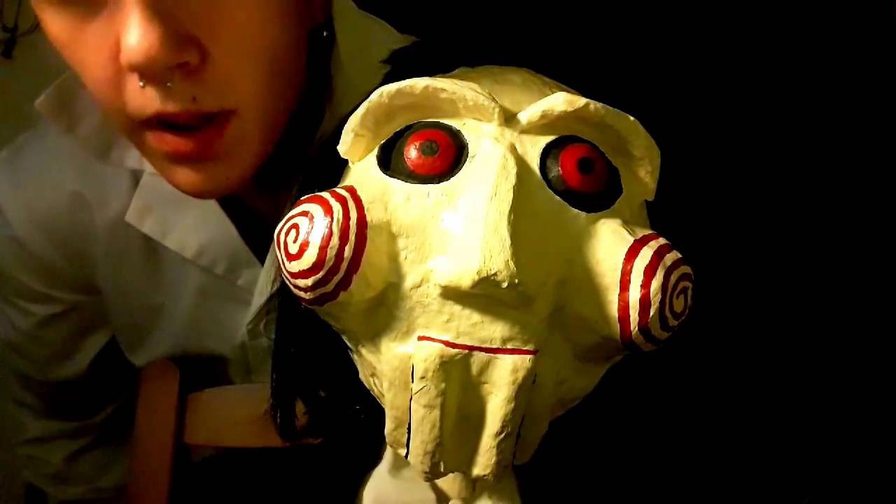 ASMR role play Saw/ terror, susurros y diversos sonidos