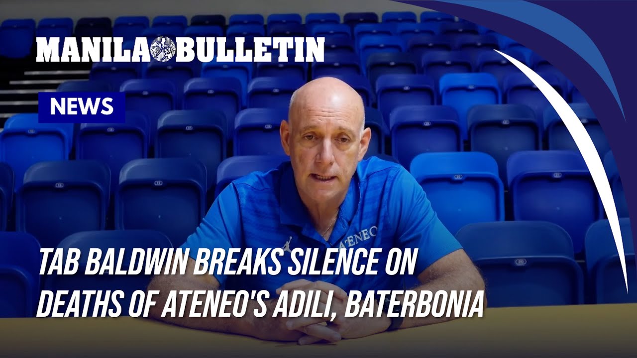 Tab Baldwin breaks silence on deaths of Ateneo's Adili, Baterbonia