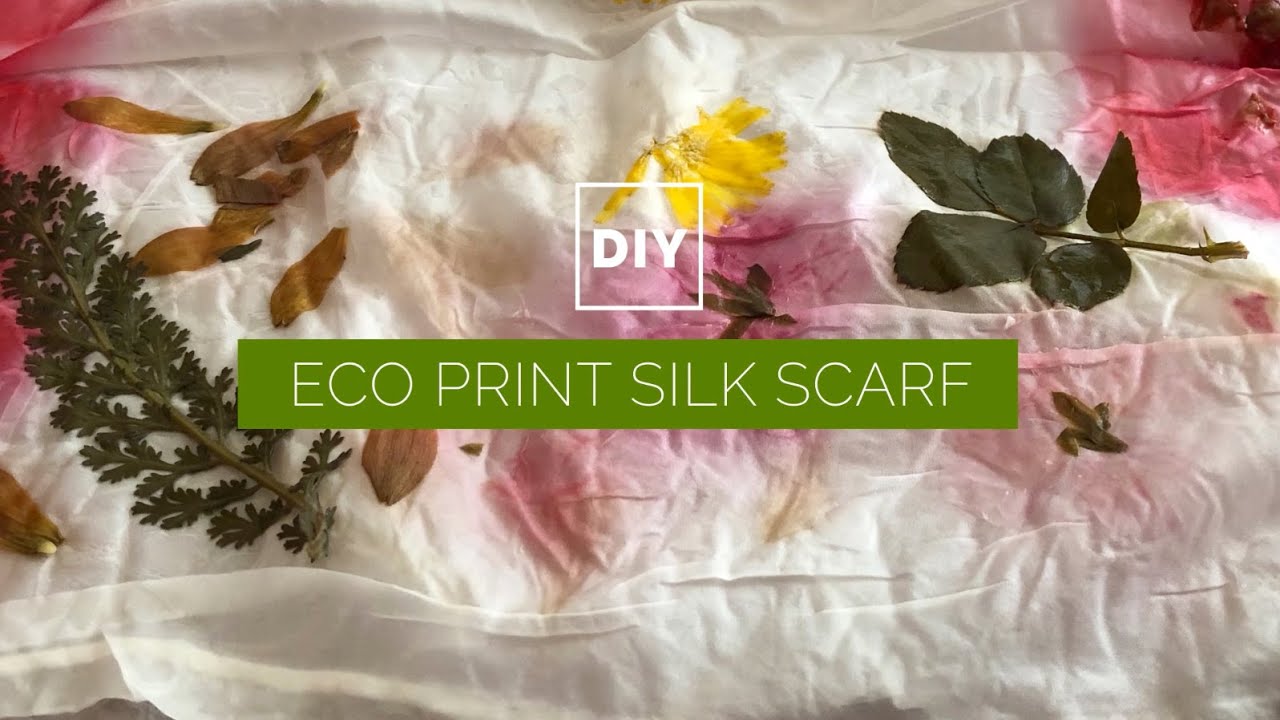 DIY Eco Print Scarf
